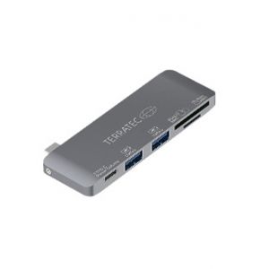 Terratec 283005 station d'accueil USB 3.2 Gen 1 (3.1 Gen 1) Type-C Gris