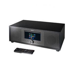 MEDION P66400 - Syst&egrave;me audio tout-en-un - &eacute;cran LCD 7,1 (2,8'') - Internet/DAB+/PLL-FM - CD/MP3 - Bluetooth - Noir