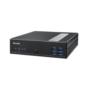 Shuttle XPC slim Barebone DL30N, Intel N100, 1x DDR5, 2x LAN (2x 2.5Gbit), 2xCOM,1xHDMI,1xDP, 1x VGA, fanless, fonctionnement pe