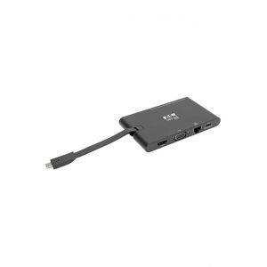 Tripp Lite U442-DOCK3-B station d'accueil Avec fil USB 3.2 Gen 2 (3.1 Gen 2) Type-C Noir
