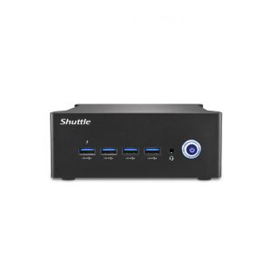 Shuttle Nano PC NT10H5, Intel Core Ultra 5 125H, Intel Arc graphics, 2xHDMI, 2xUSB 4.0 (DP), 2x2.5Gbit LAN, VESA, 24/7
