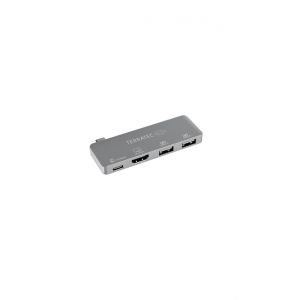 Terratec Connect c4 USB 3.2 Gen 1 (3.1 Gen 1) Type-C Argent