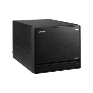 Shuttle XPC cube Barebone SW580R8 - S1200, Intel W580, vPRO, 4x LAN (2x 1Gb & 2x 2.5Gb), 4x 3.5" HDD bays