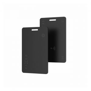 Fixed Tag Card 2 - Tracker Bluetooth pour iOS - Noir