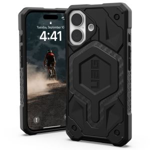 UAG Coque Monarch Apple iPhone 16 - Carbon Fiber