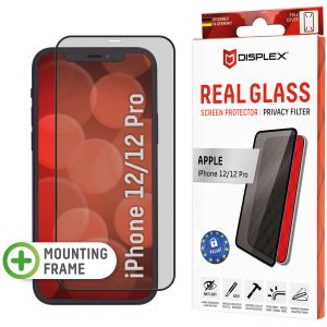 Displex Protection d'&eacute;cran en verre tremp&eacute; Privacy Apple iPhone 12 (Pro)