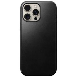 Nomad Coque Modern Horween Leather Apple iPhone 16 Pro Max - Noir