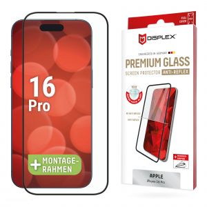 Displex Protection d'écran en verre trempé Real Glass Full Cover Apple iPhone 16 Pro
