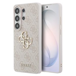 Guess Coque 4G Metal Logo Backcover Samsung Galaxy S26 Ultra - Rose