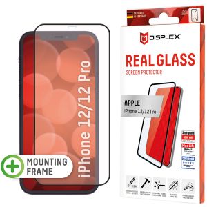 Displex Protection d'&eacute;cran en verre tremp&eacute; Real Glass Full Cover Apple iPhone 12 (Pro)