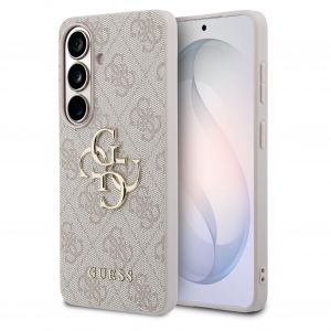 Guess Coque 4G Metal Logo Backcover Samsung Galaxy S26 - Rose