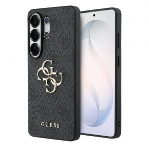 Guess Coque 4G Metal Logo Backcover Samsung Galaxy S26 Ultra - Noir