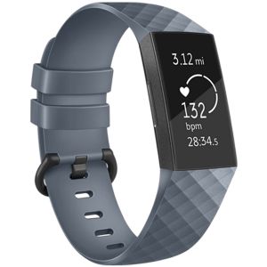 imoshion Bracelet silicone Fitbit Charge 3 / 4 - Gris