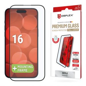 Displex Protection d'écran en verre trempé Real Glass Full Cover Apple iPhone 16