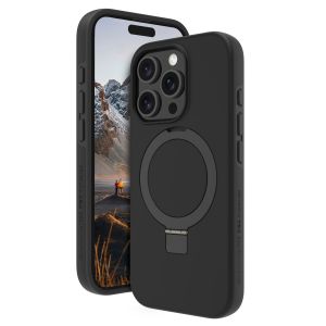 dbramante1928 Coque Iceland Ultra D3O avec MagSafe Stand Apple iPhone 16 Pro - Noir