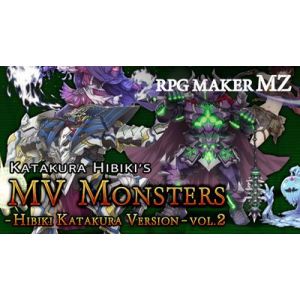RPG Maker MZ - MV Monsters HIBIKI KATAKURA ver Vol 2