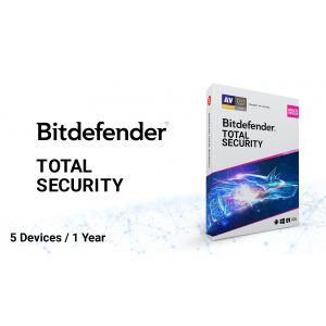 Bitdefender Total Security - 5 Devices / 1 Year