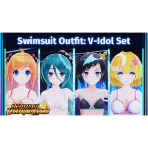 Neptunia Virtual Stars - Swimsuit Outfit: V-Idol Set