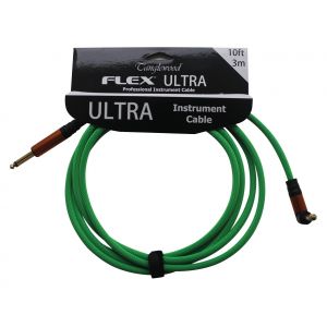 Tanglewood Flex Ultra Cable Lakeshore Green 3 m Angled