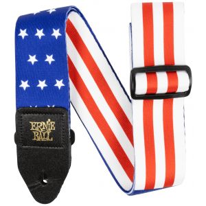 Ernie Ball Premium Guitar Strap/Bass Strap - Stars and Stripes