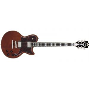 D'Angelico Deluxe Atlantic Baritone Satin Walnut
