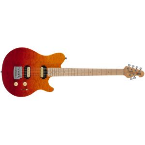 Sterling by Music Man AX3QM Spectrum Red