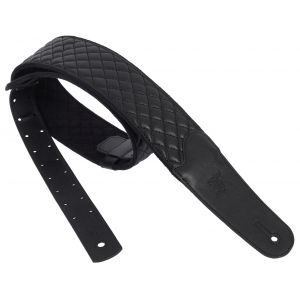 Furch Black Quilted Vegan strap
