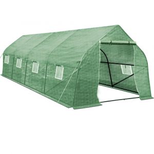 Serre de jardin - tunnel b&acirc;che - culture potager -600 x 300 x 200cm