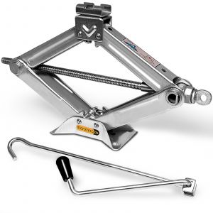 Cric losange pour  Voiture Auto V&eacute;hicule Remorque Camping avec  Manivelle