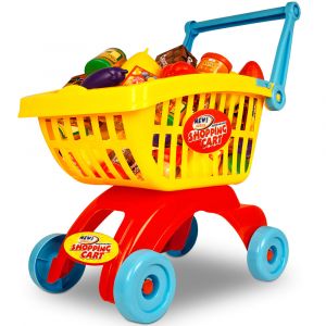 Caddie pour enfants - Avec accessoires - 32 pi&egrave;ces - Jeux jouet Enfant Chariot