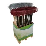 floraworld Balai &agrave; feuilles + Balai feuilles et gazon FWDisplay