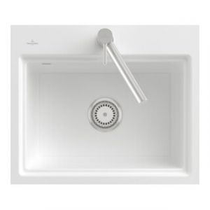 V&B &Eacute;vier Subway Style 60S, c&eacute;ramique CeramicPlus couleur bois