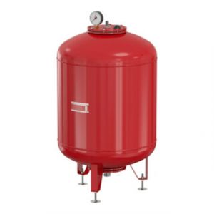 Flamco Vase d'expansion FLEXCON M 600 l, 10 bar, G 1 1/4 M, Pr&eacute;gonfl&eacute; 6 bar, rouge