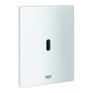 Grohe &Eacute;lectronique infrarouge Tectron Skate blanc, encastr&eacute;, pour chasse d'eau WC