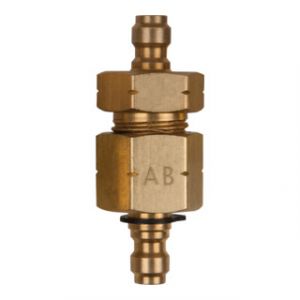 Adaptateur double KS Tools M16x1,5 femelle et m&acirc;le et raccord de tuyau 3/8"' et filetage femelle et m&acirc;le M16x1,5