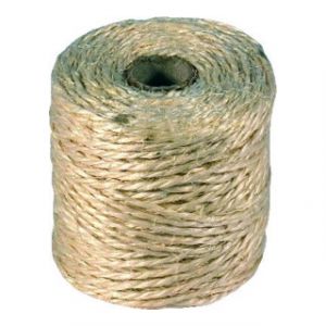 P&Ouml;SAMO Corde en sisal naturel 2,0 mm x 70 m sur bobine