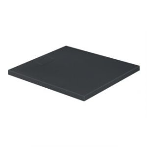 Duravit Receveur de douche rectangulaire Stonetto 100x90x5 cm, anthracite