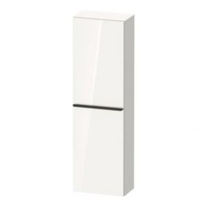 Duravit Demi-colonne D-Neo 40x24x132cm, 1 porte, 4 &eacute;tag&egrave;res, blanc brillant