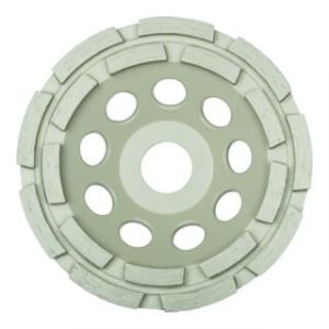 DS 600 B Plateau diamant&eacute; Klingspor 100 x 8,5 x 22,23 mm 16 segments 8,5 x 5,5 mm, 2R Bague de r&eacute;duction 16