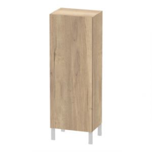 Duravit L-Cube Demi-colonne 50x36,3x132 cm, porte droite, ch&ecirc;ne marbr&eacute;