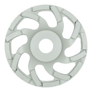 DS 600 S Plateau diamant&eacute; Klingspor 100 x 7,2 x 22,23 mm 16 segments 7,2 x 5,5 mm, SPG Bague de r&eacute;duction 16