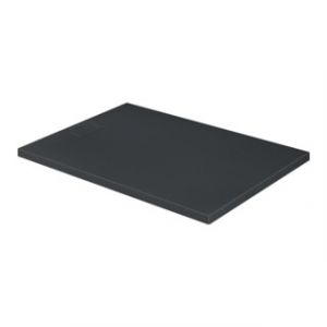 Duravit Bac &agrave; douche rectangulaire Stonetto 140x100x5 cm, anthracite
