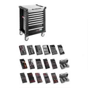 Facom Servante d&rsquo;atelier JET.9GM3 avec 18 modules noir