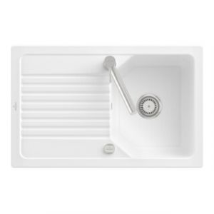 V&B &Eacute;vier Linara 45, c&eacute;ramique CeramicPlus couleur fossil