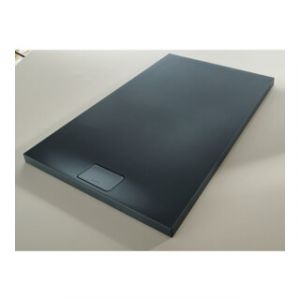 Duravit Bac &agrave; douche rectangulaire Stonetto 160x100x5 cm, anthracite