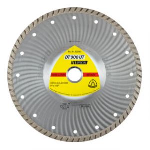 DT 900 UT Disques &agrave; tron&ccedil;. Diamant&eacute; Klingspor 100 x 2,2 x 22,23 mm 2,2 x 10 mm, Jante turbo ferm&eacute;e Bague de r&eacute;duction 16