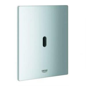 Grohe &Eacute;lectronique infrarouge Tectron Bau E chrome, encastr&eacute;, pour chasse d'eau WC