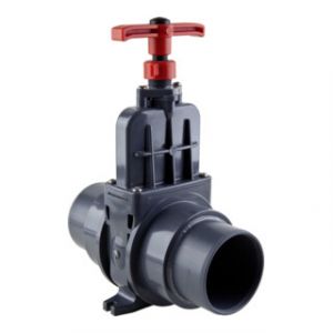 Wilo Vanne d'arr&ecirc;t PVC, avec embouts fixes DN 100