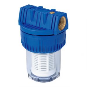 Filtre pour pompes de jardin Metabo 1" court, avec cartouche pour filtre lavable