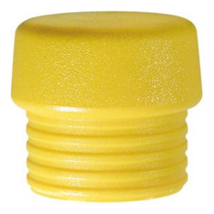 Wiha Embout de massette moyennement mi-dur Embout rond pour massette &agrave; embout plastique Safety (26429) 50 mm